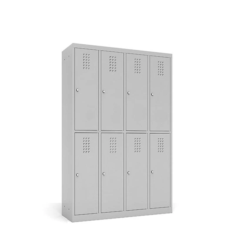 Metalowa szafka 96 cm 8 skrytkowa