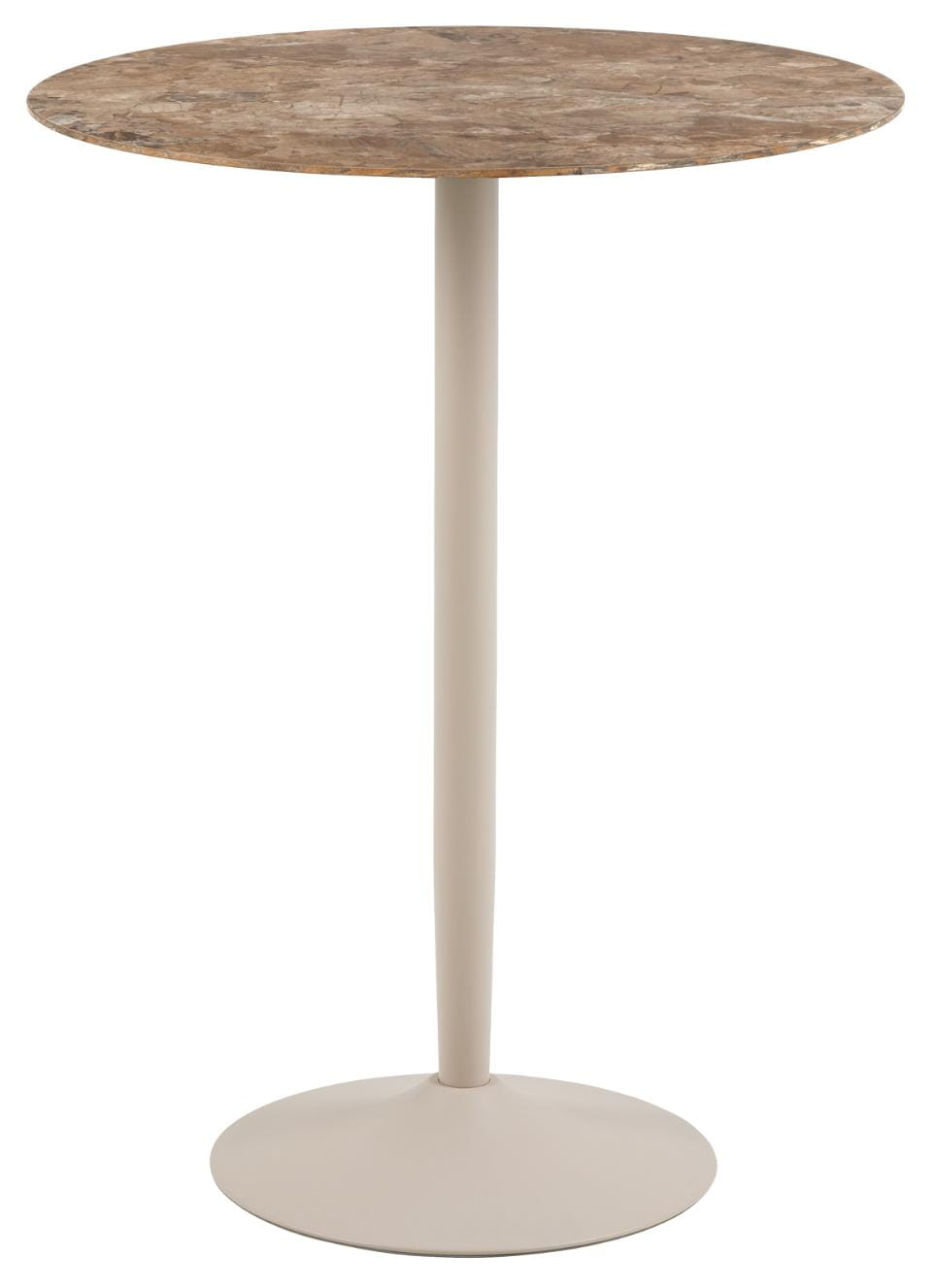Stół barowy okrągły Malta ceramika Aberta Ø80x105 cm