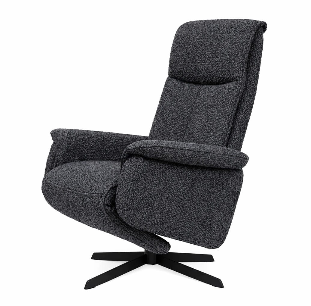 Fotel rozkładany elektrycznie Breeze z podnóżkiem i regulowanym oparciem