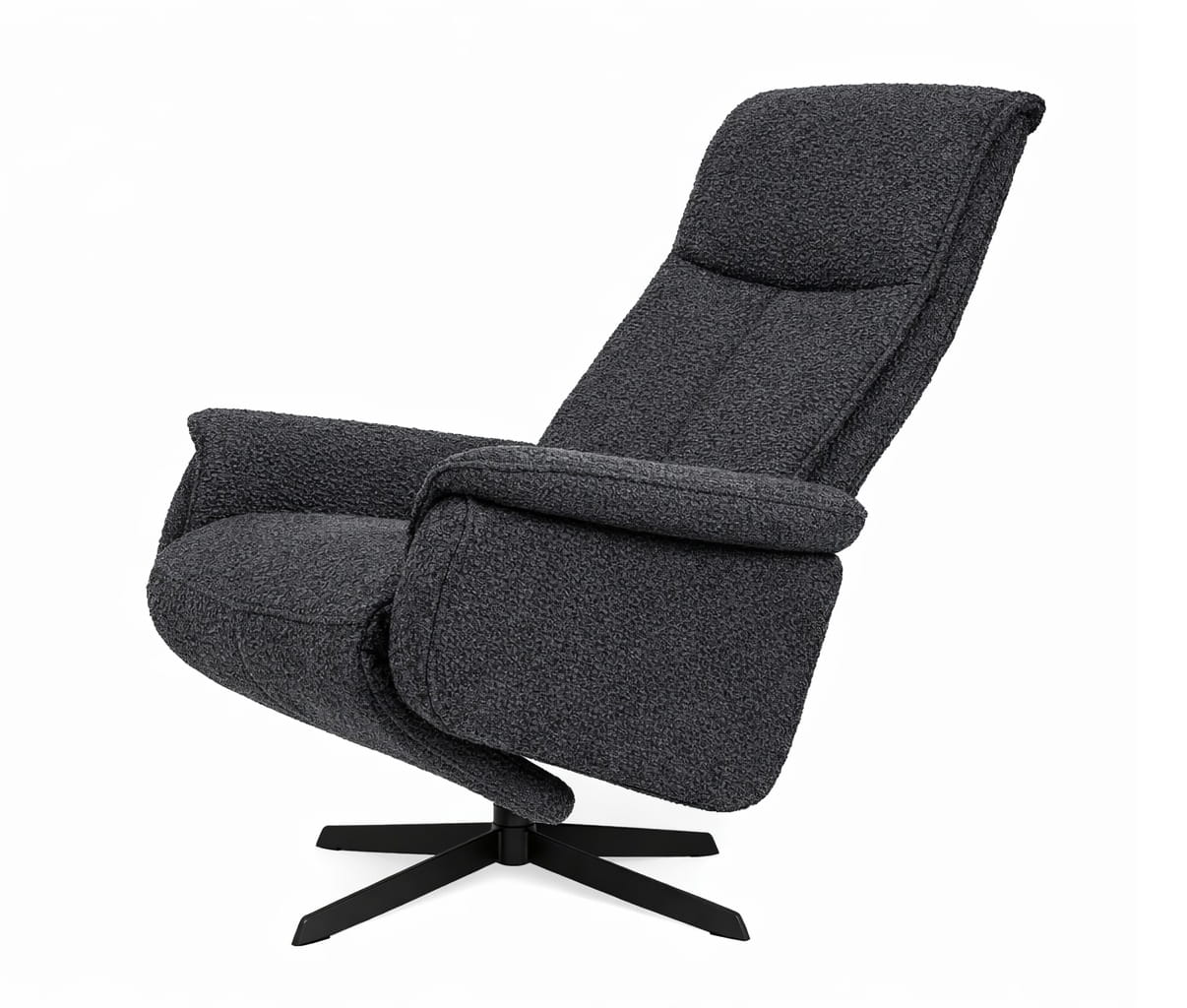 Fotel rozkładany Breeze z podnóżkiem i regulowanym oparciem