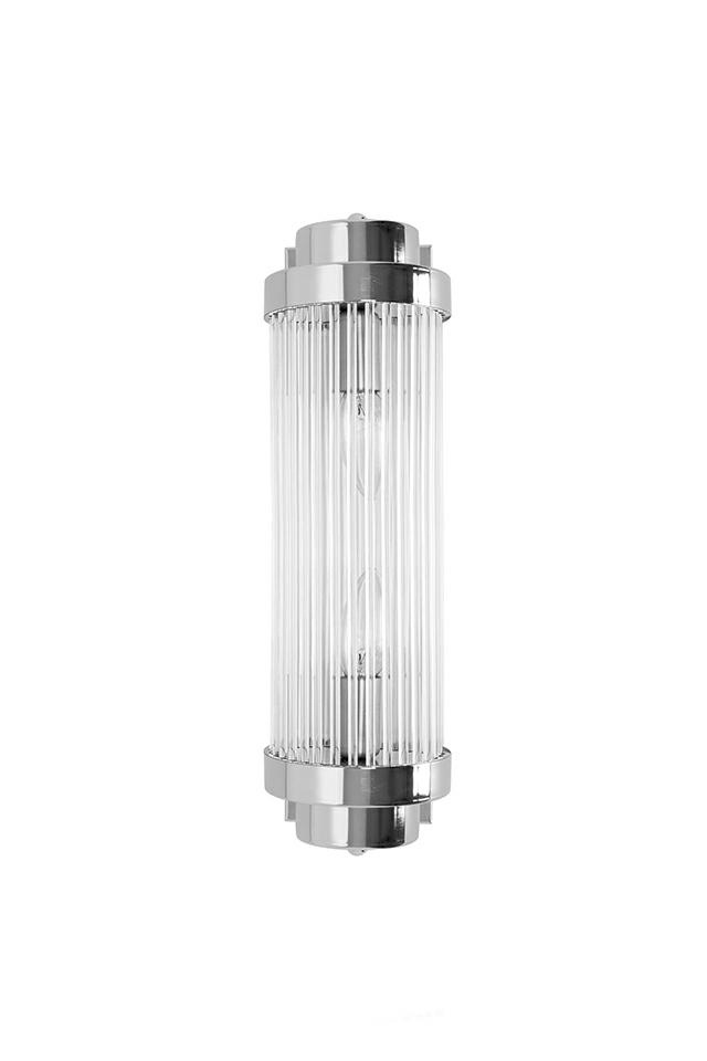 Lampa ścienna COLUMN 40 srebrna