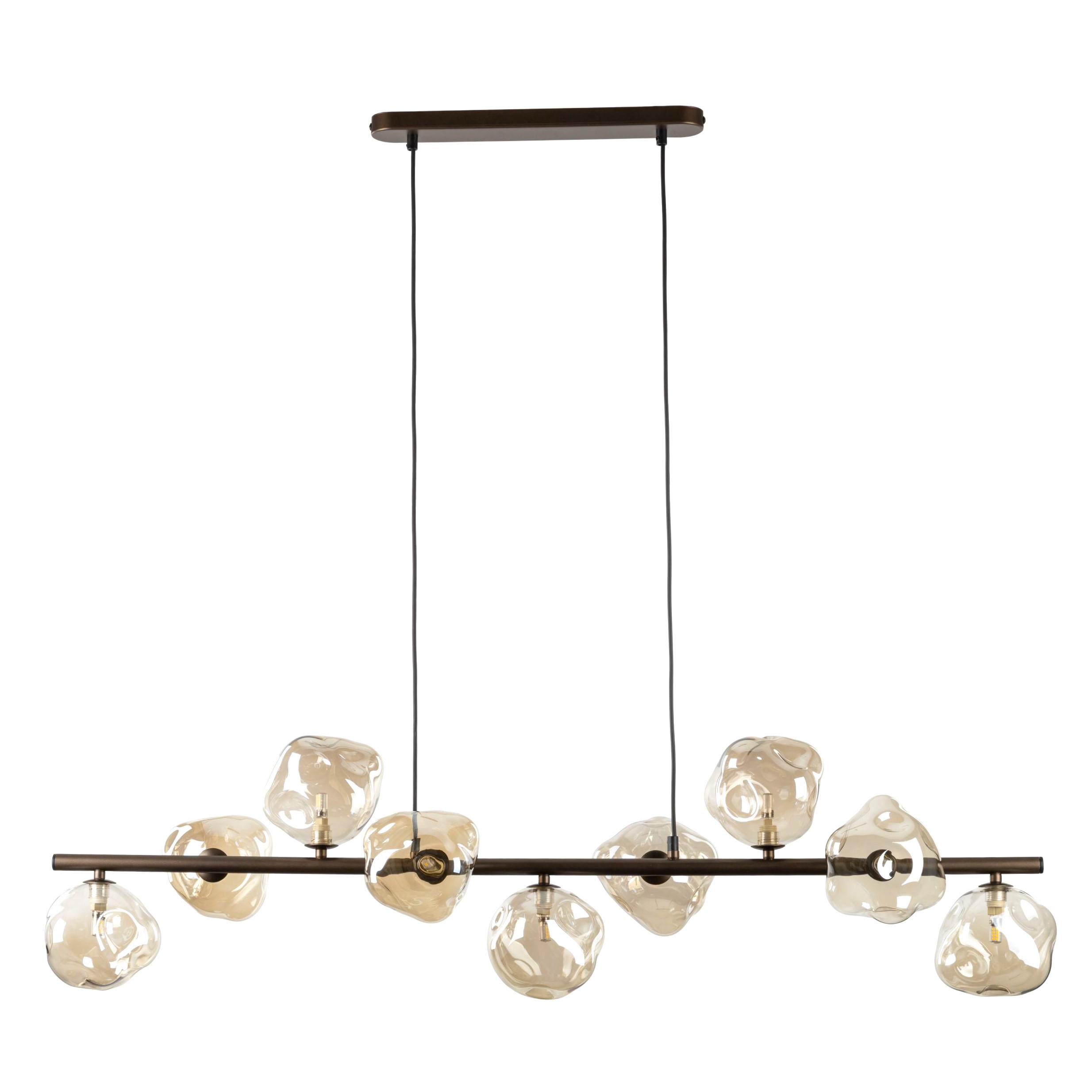 Lampa wisząca LAVA BROWN 9XG9