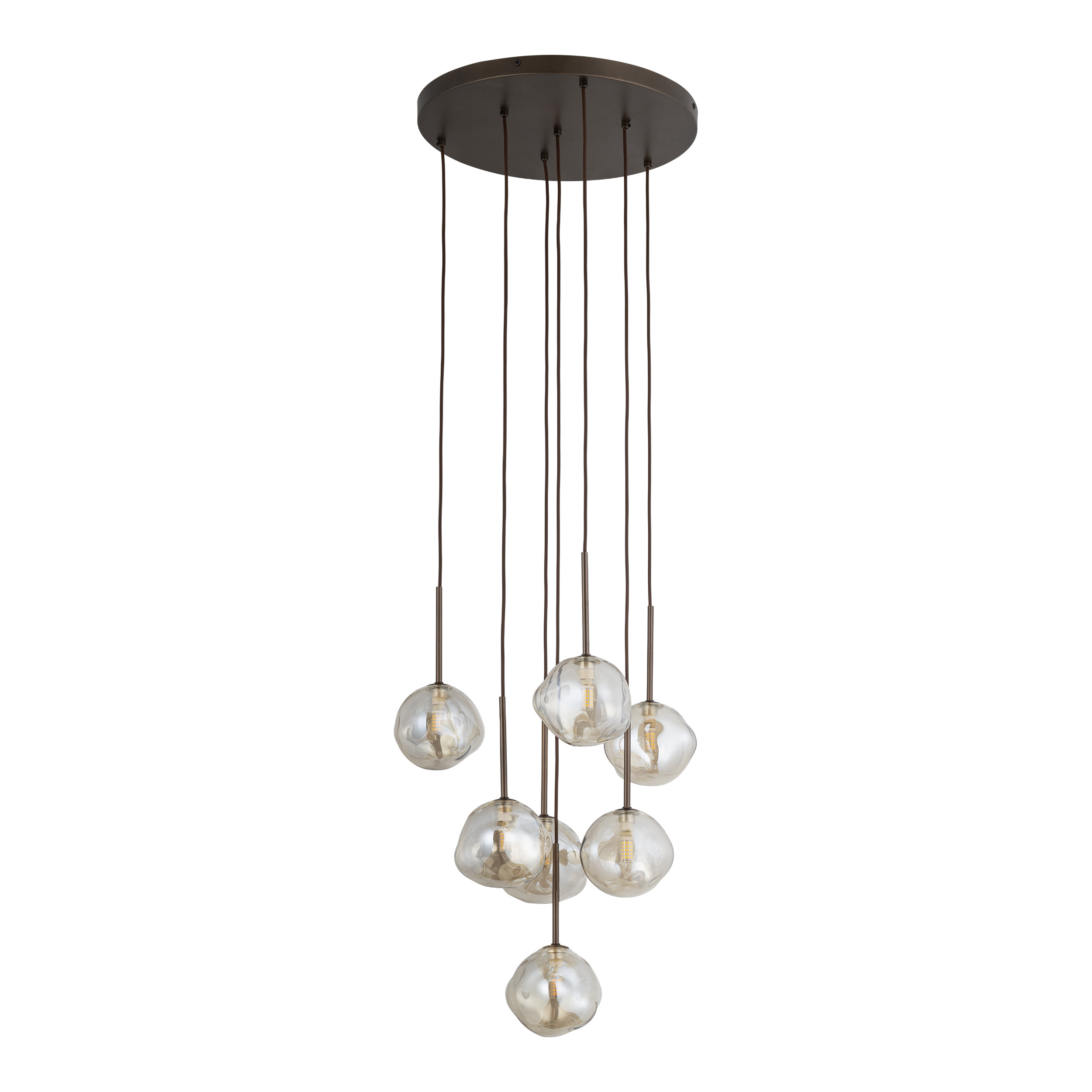 Lampa wisząca LAVA BROWN 7XG9
