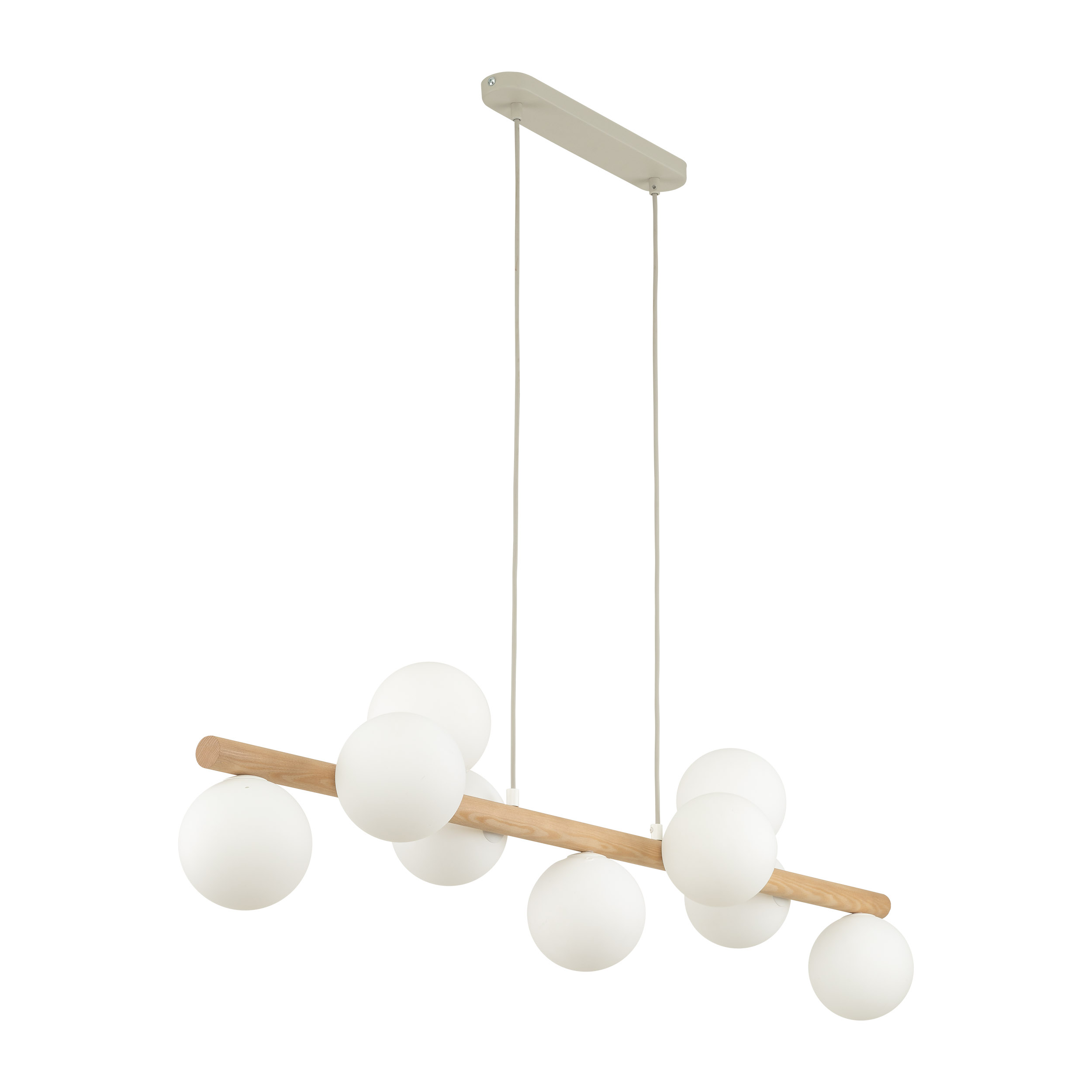 Lampa wisząca ESTERA WOOD drewniane ramię 9